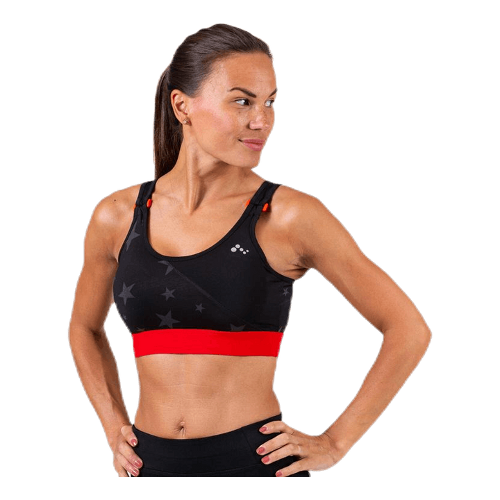 Alya Aop Sports Bra Black