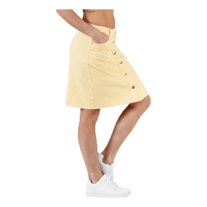 Farrah Color Dnm Skirt Yellow