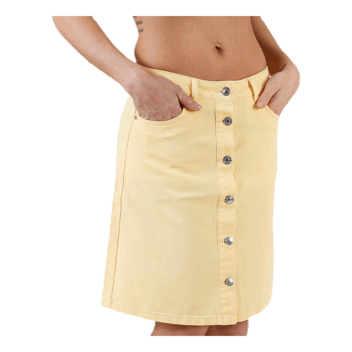 Farrah Color Dnm Skirt Yellow