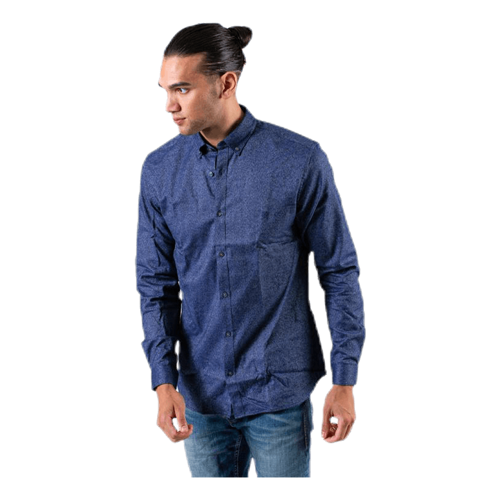Logo Twist Shirt L/S Blue