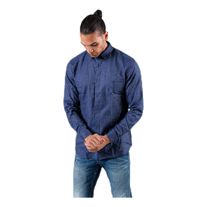 Logo Twist Shirt L/S Blue