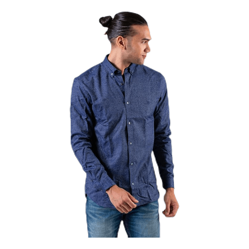 Logo Twist Shirt L/S Blue