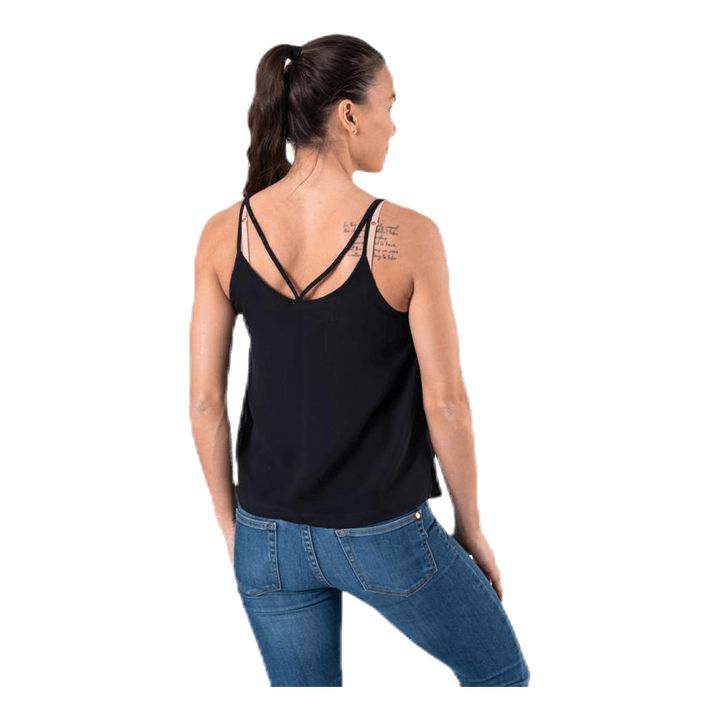 Moon Sl Top Wvn Black