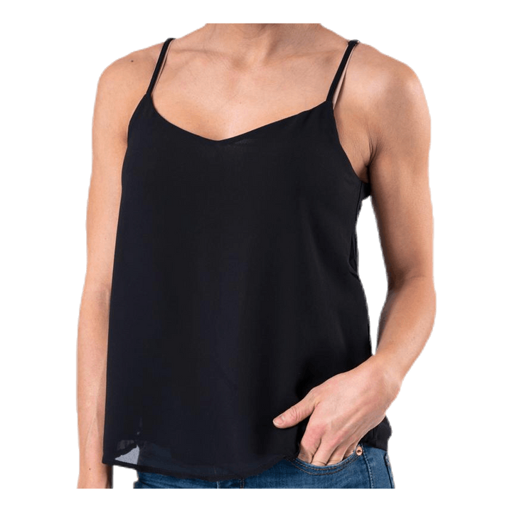Moon Sl Top Wvn Black