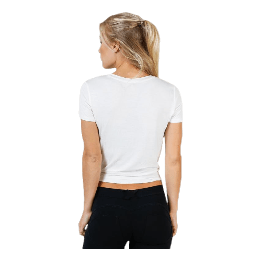 Arli S/S Knot Top White