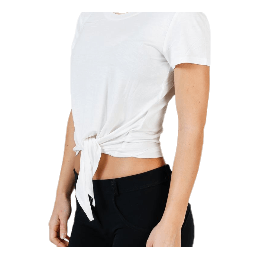 Arli S/S Knot Top White