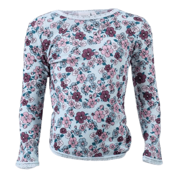 Wang Wool Needle Ls Top Xix Blue