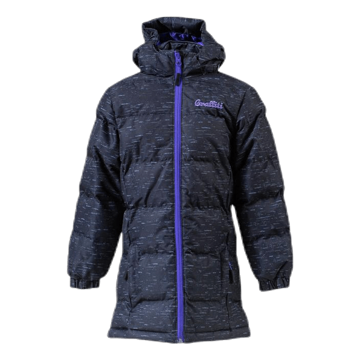 Mariel Girls Long Melange Pro-lite Jacket Black