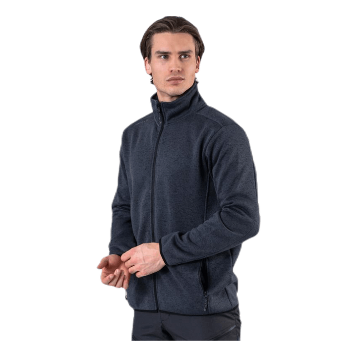 Pareman Melange Fleece Jacket Grey