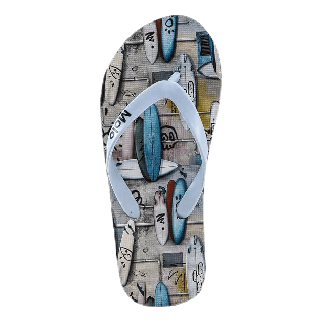 Zeppo Flipflops Blue