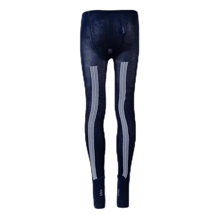 Sports Stripe Tights Blue
