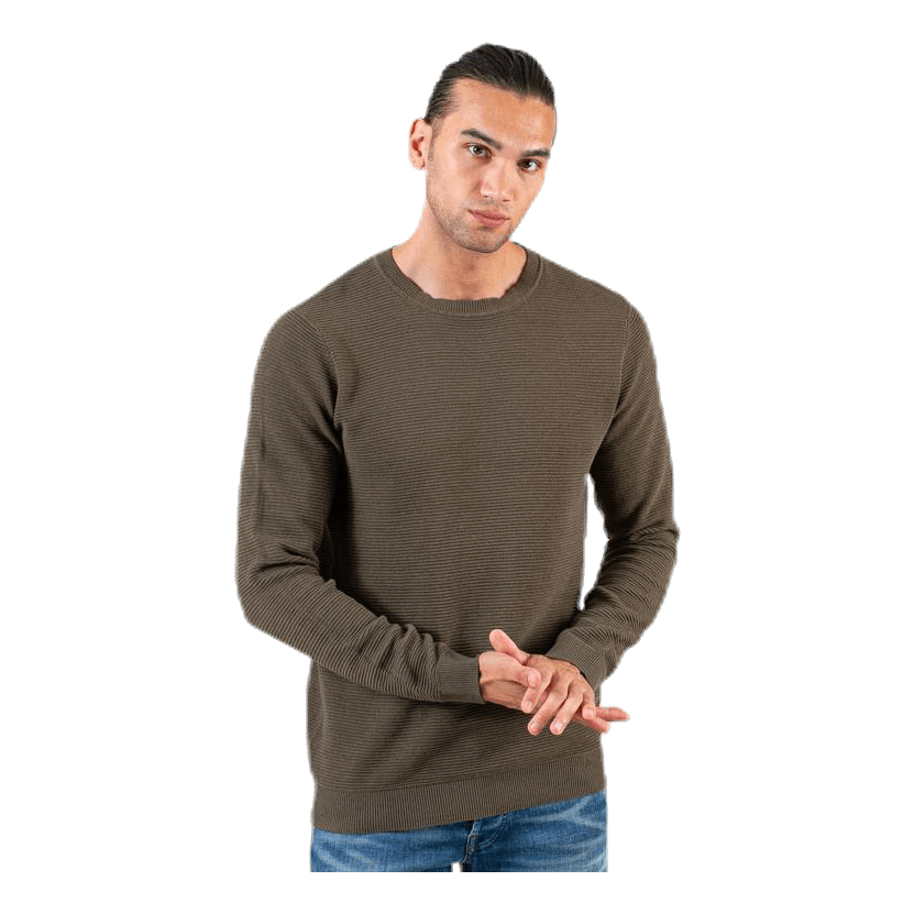 Liam Knit Crew Neck Green