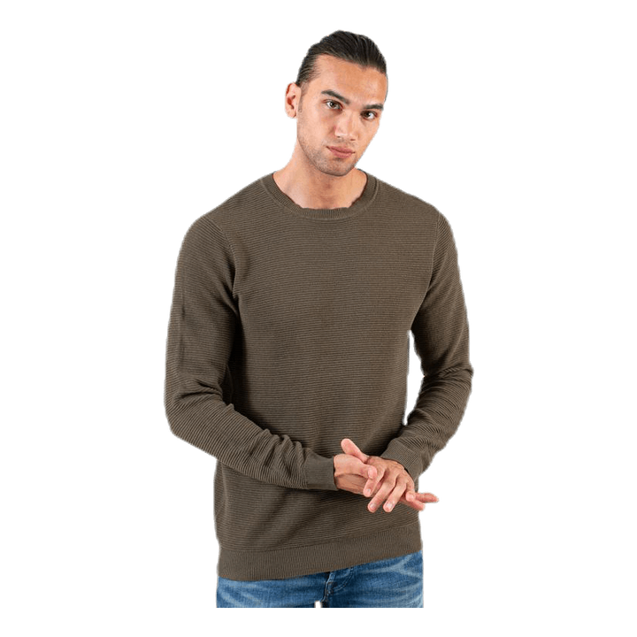 Liam Knit Crew Neck Green