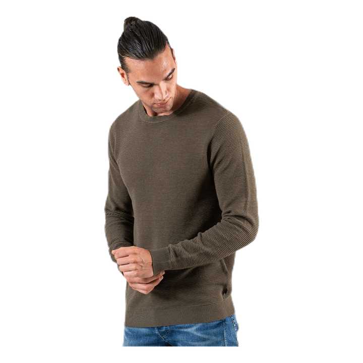 Liam Knit Crew Neck Green