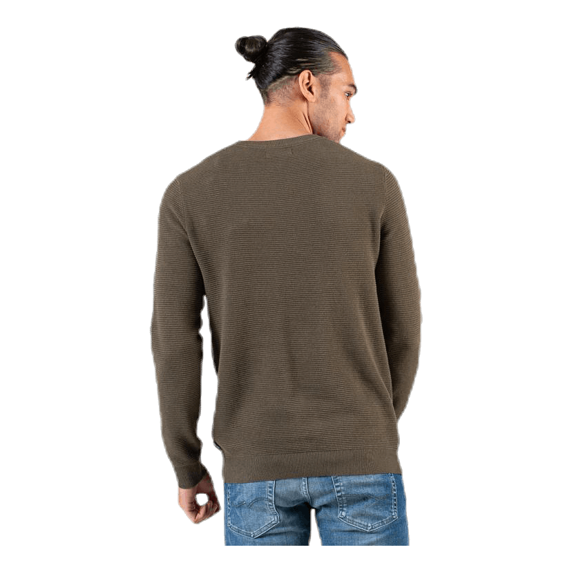 Liam Knit Crew Neck Green