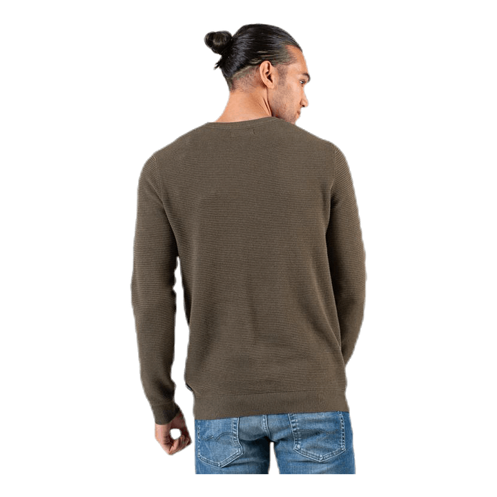 Liam Knit Crew Neck Green