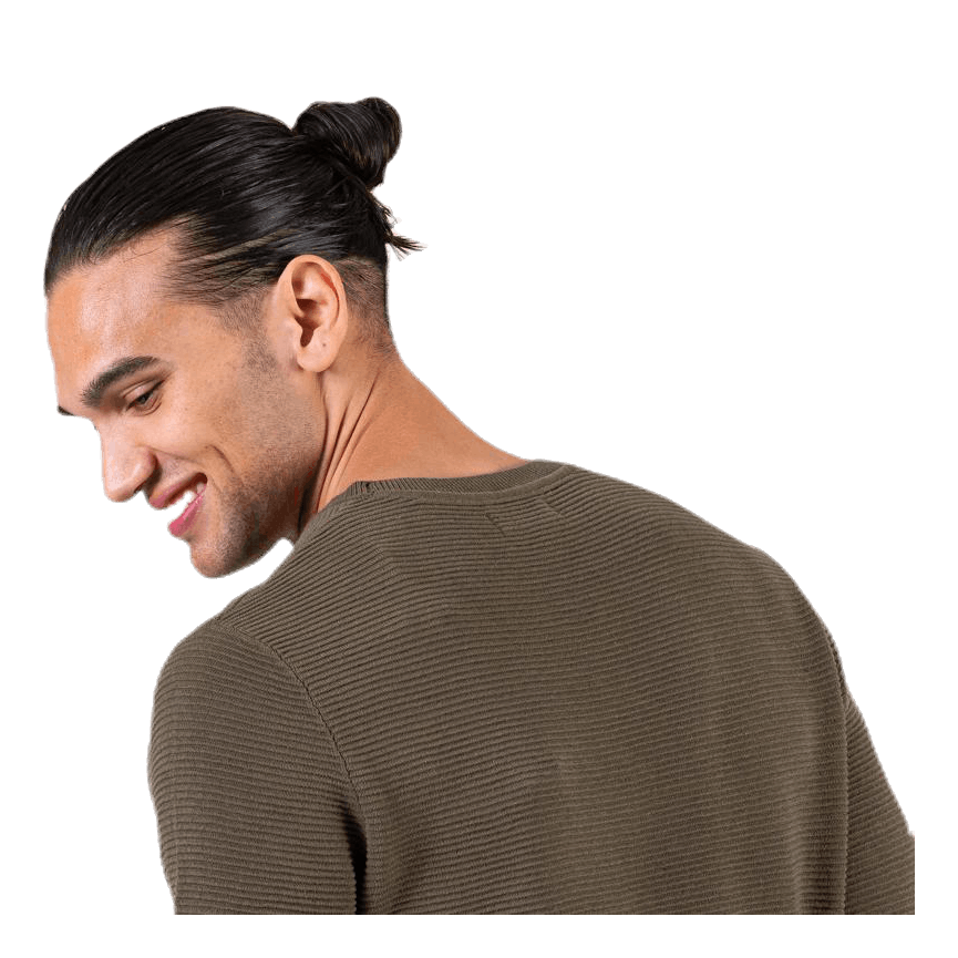 Liam Knit Crew Neck Green