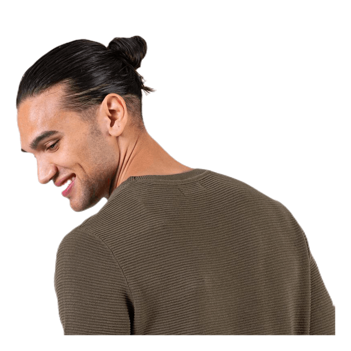Liam Knit Crew Neck Green