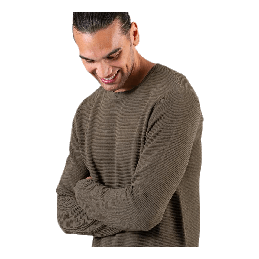 Liam Knit Crew Neck Green