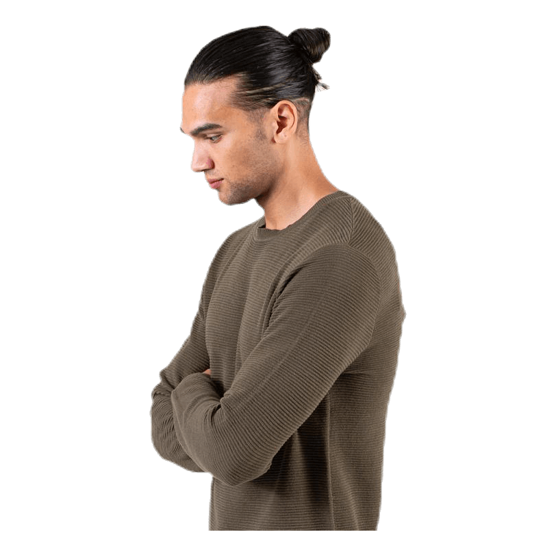 Liam Knit Crew Neck Green