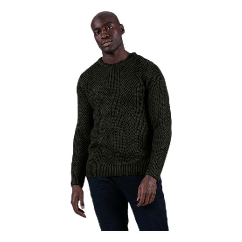 Stanford Knit Crew Neck Red