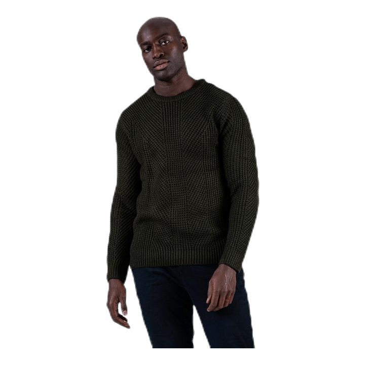 Stanford Knit Crew Neck Red