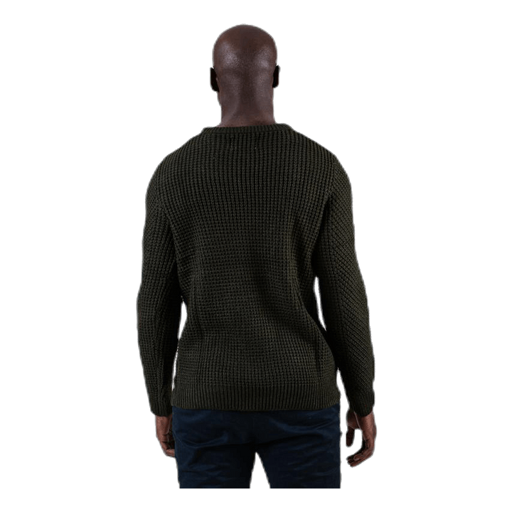 Stanford Knit Crew Neck Red