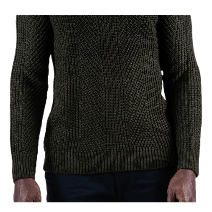 Stanford Knit Crew Neck Red