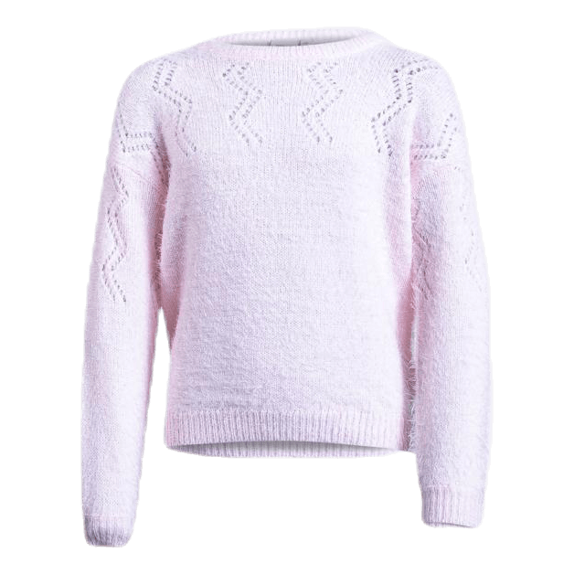 Navilia Ls Knit Pink