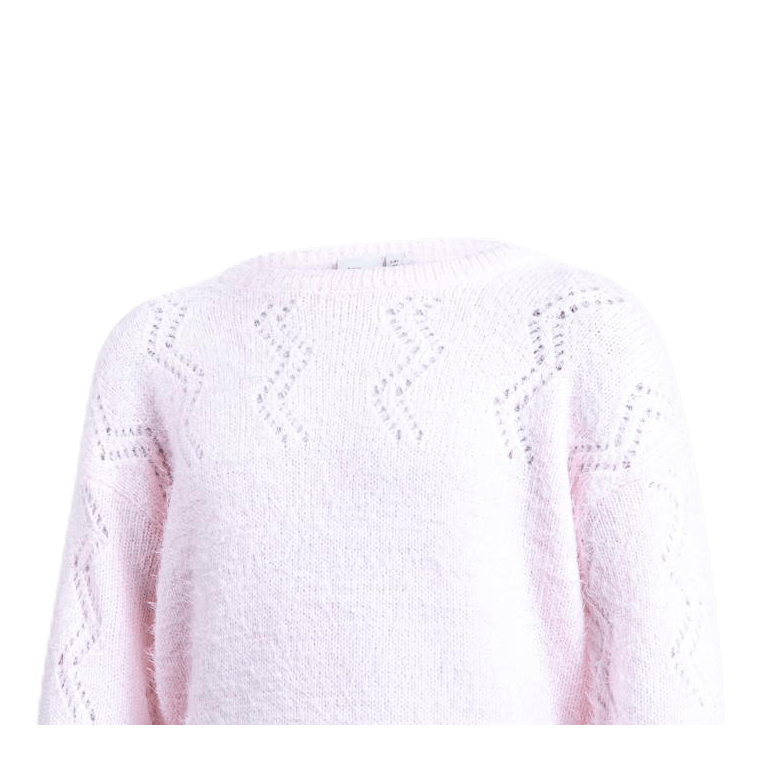 Navilia Ls Knit Pink