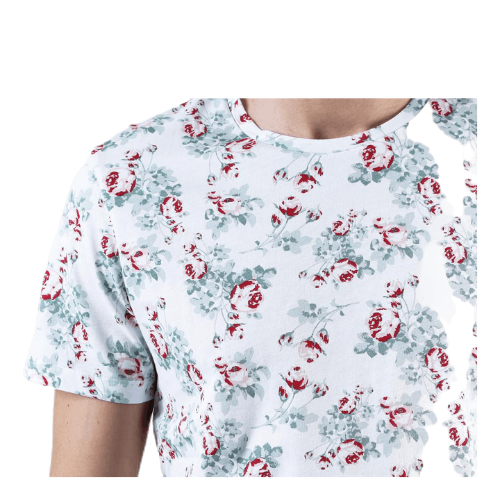 Nizzen Tee Ss Crew Neck White
