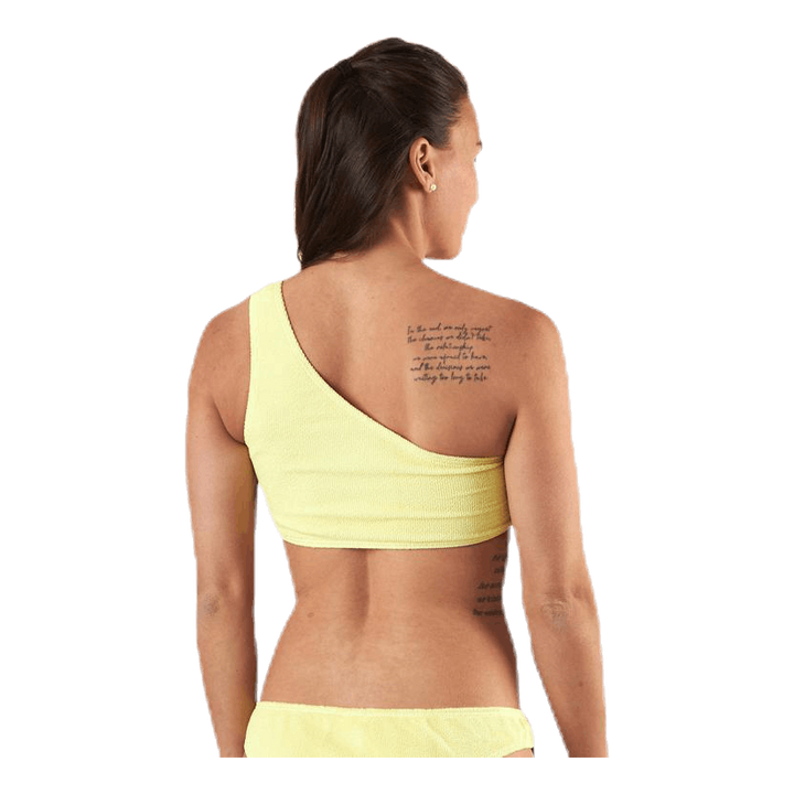 Nora Bikini Oneshoulder Top Yellow