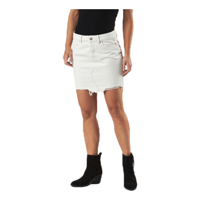 Sky Reg Skirt Raw Edge Dest.Bb