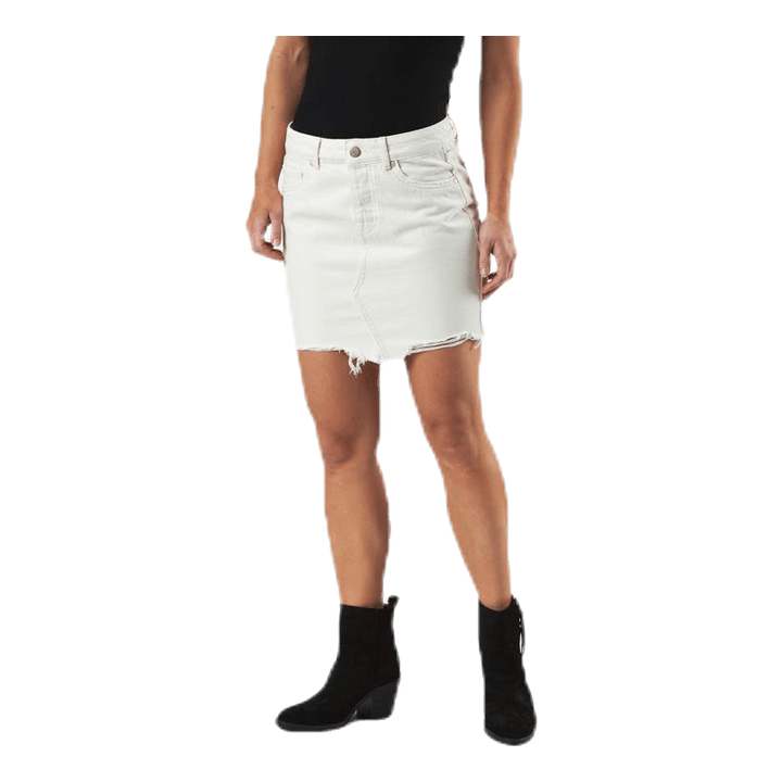 Sky Reg Skirt Raw Edge Dest.Bb