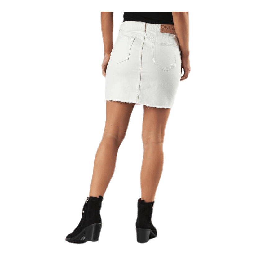 Sky Reg Skirt Raw Edge Dest.Bb