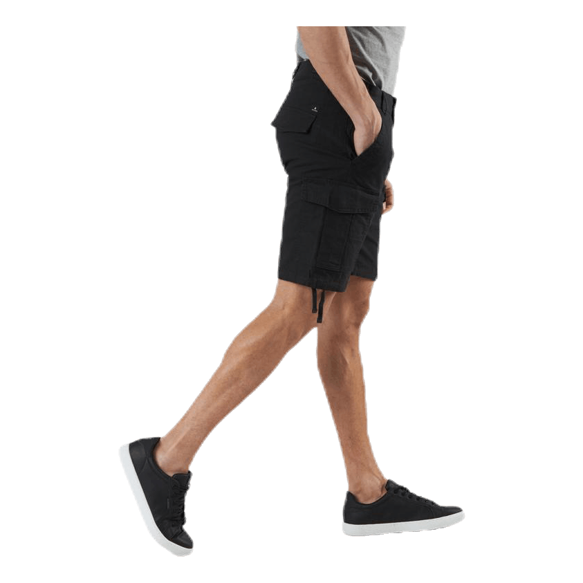 Alfa Cargo Shorts Black