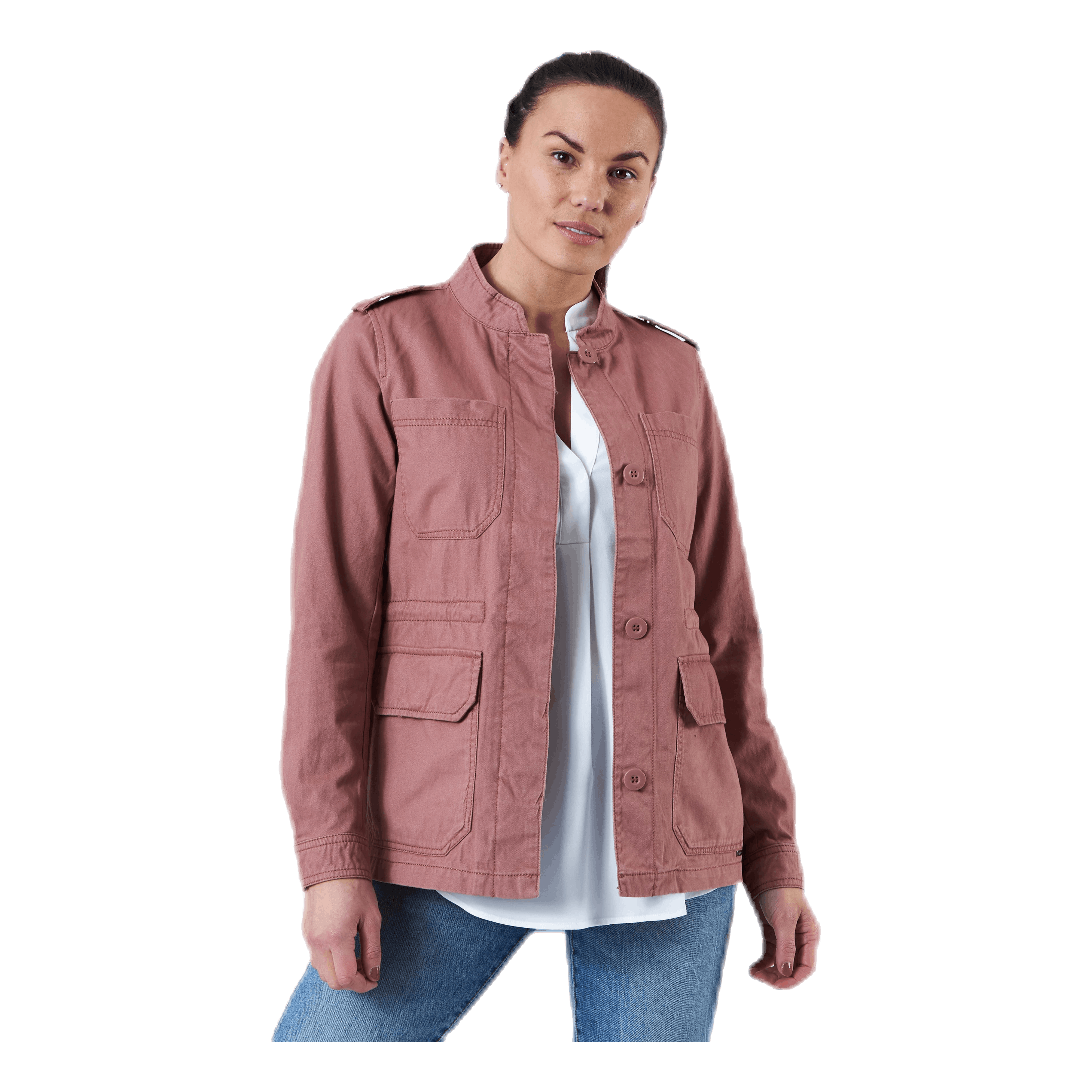 Womens pink sales utility jacket