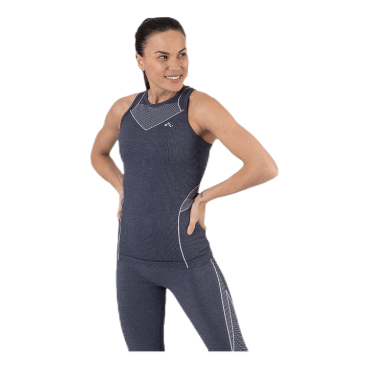 Fifi Life Slim Circular Sl Tank Blue