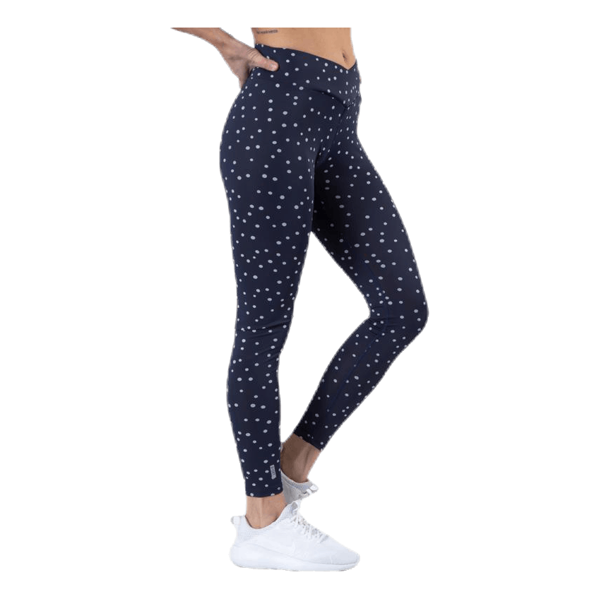 Francesca Aop Hw Training Tights Blue