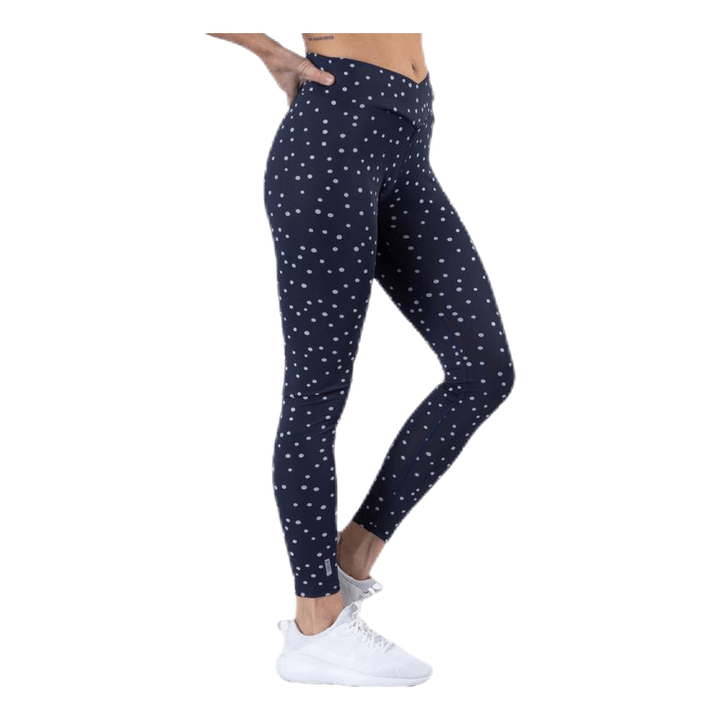 Francesca Aop Hw Training Tights Blue