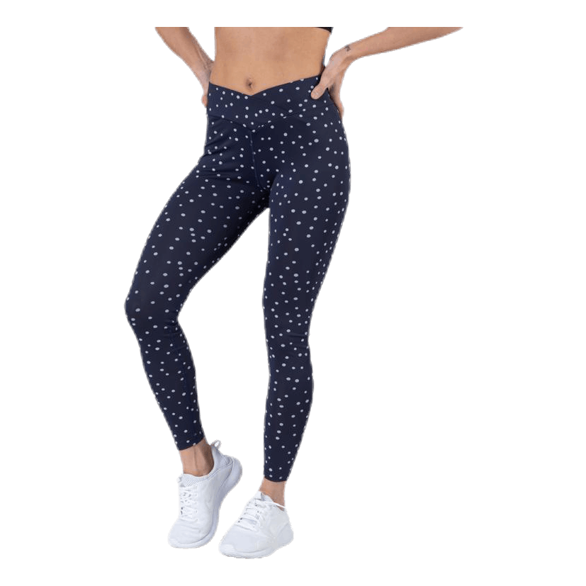 Francesca Aop Hw Training Tights Blue