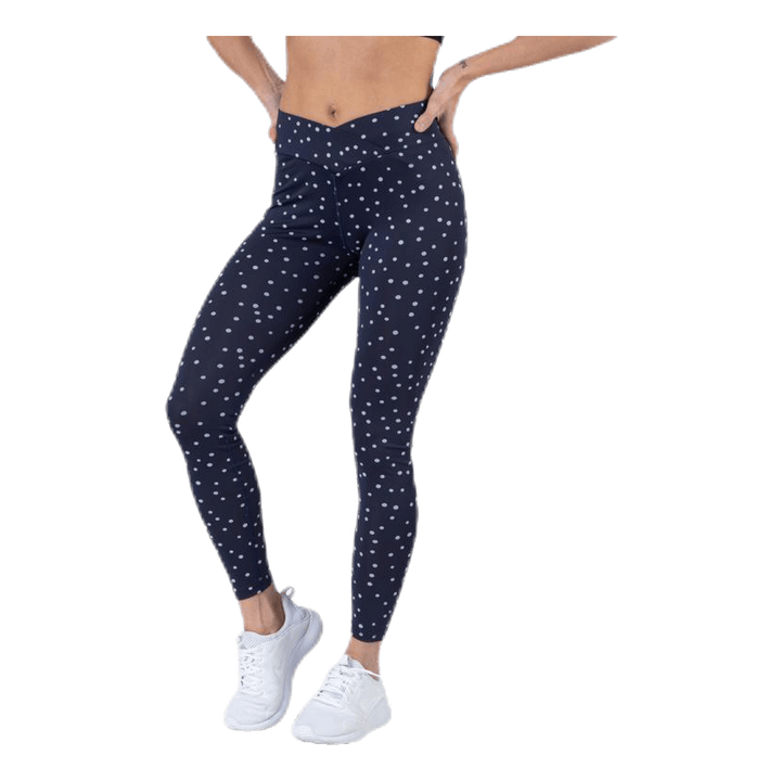 Francesca Aop Hw Training Tights Blue