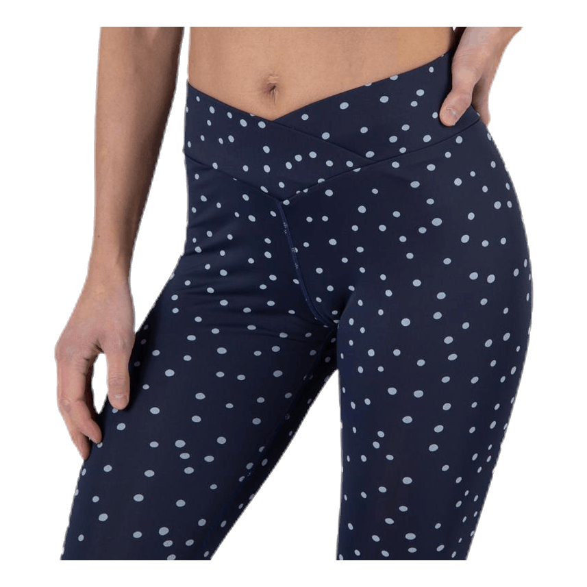 Francesca Aop Hw Training Tights Blue