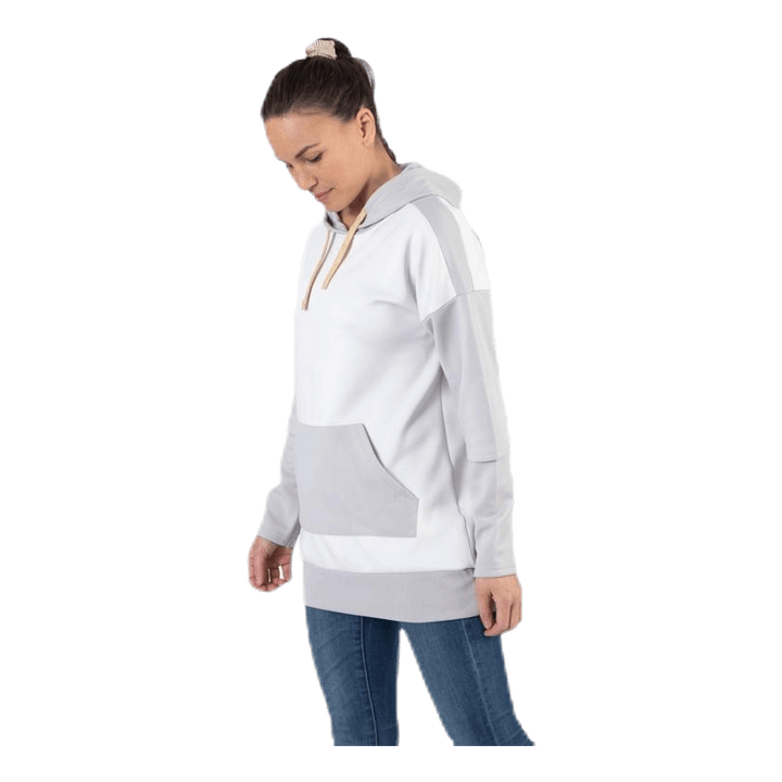 Flora Long Hood Sweat Grey