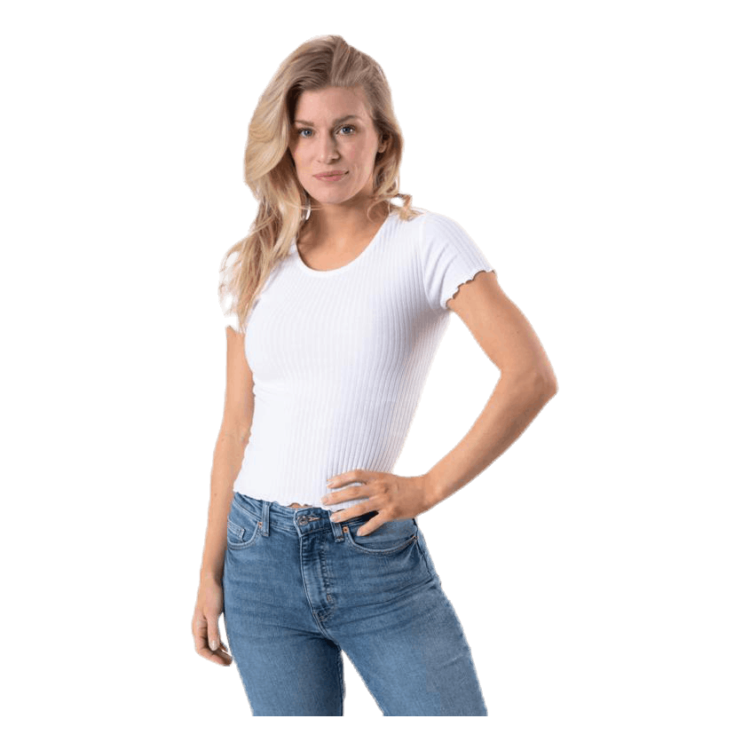 Emma S/S Top Jrs White
