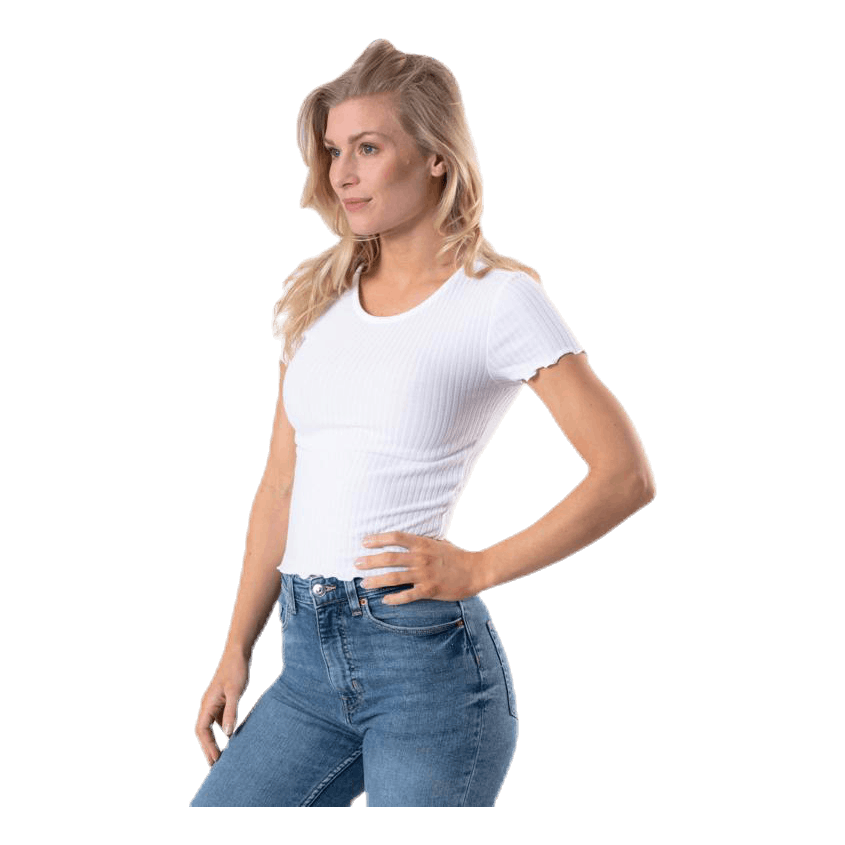Emma S/S Top Jrs White