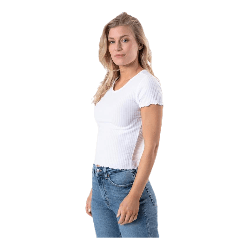 Emma S/S Top Jrs White