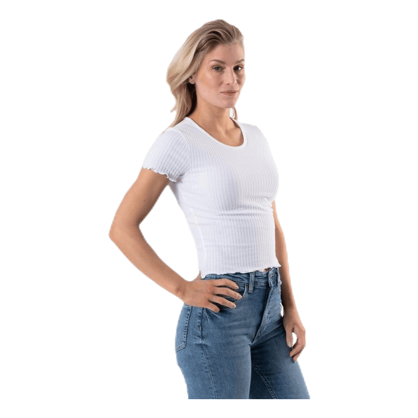 Emma S/S Top Jrs White