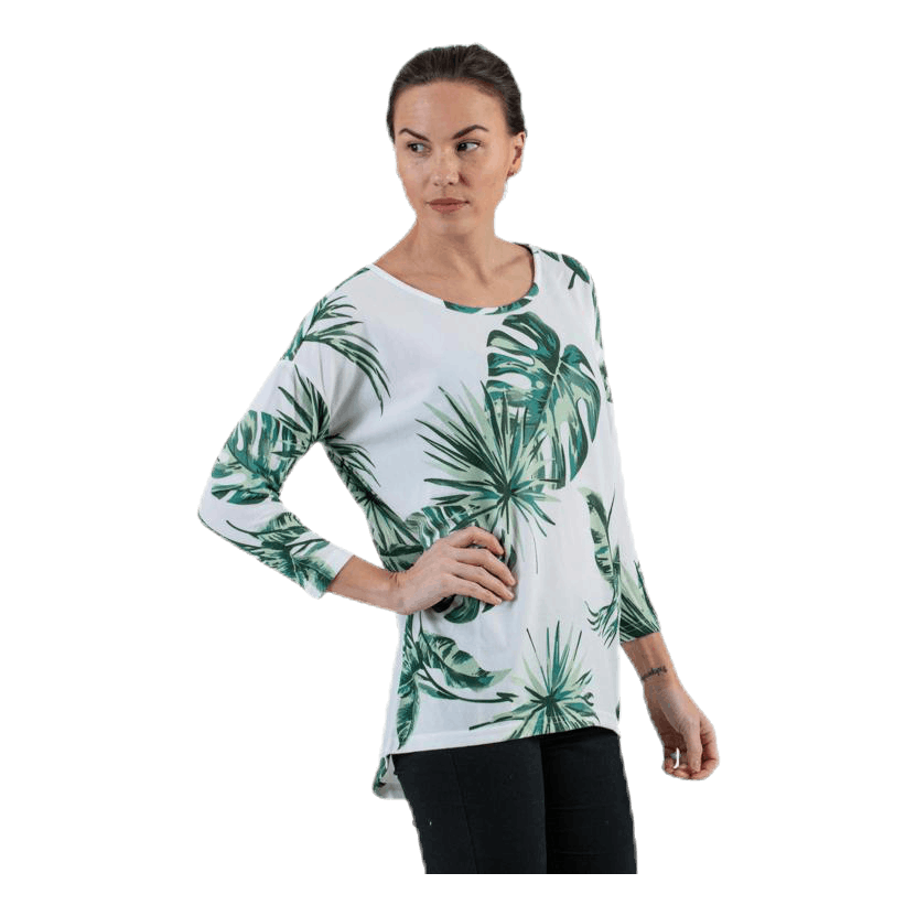 Elcos 4/5 Aop Top Jrs White