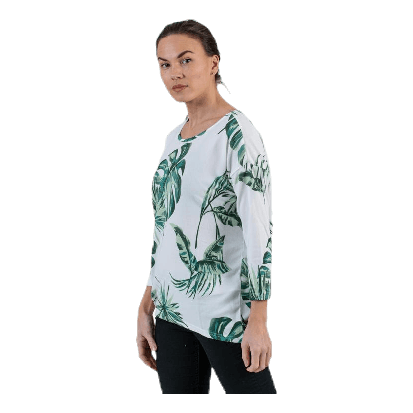 Elcos 4/5 Aop Top Jrs White